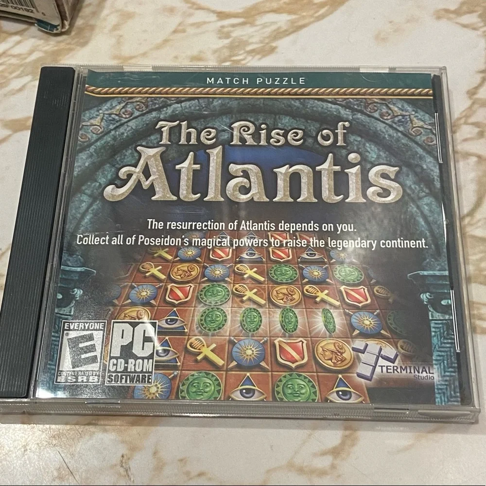 The Rise of Atlantis 2007 PC CD Rom Video Game - Microsoft Windows XP/Vista